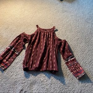Size small hollister long sleeve shirt